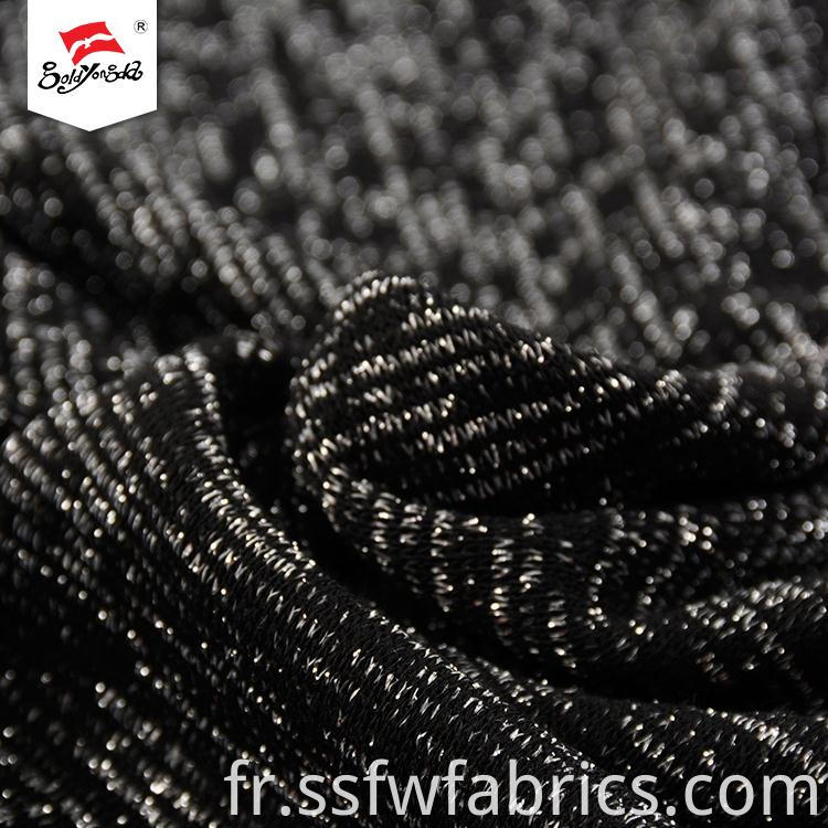 Luxury Silver Polyester Fabric Wholesale